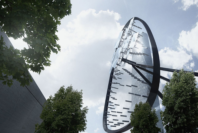 Illustration for article titled Will Dallas Build a Giant Protective Shield For Its Death Ray Tower?